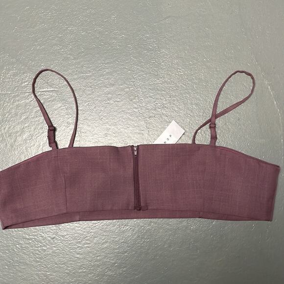 NWT Topshop Sexy Bra Top Size 14 - Picture 5 of 7
